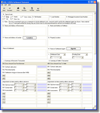 HUD-1 RESPA Software Screenshot
